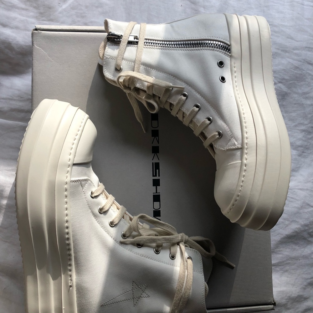 Rick Owens double bumper high tops - Picture 3 of 5